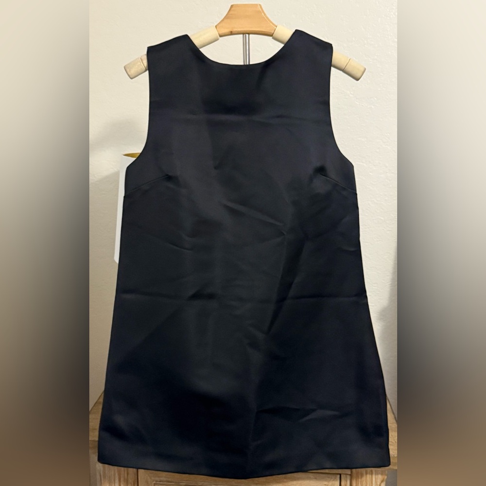 5 for $20 Deal- H & M Divided Satin-like Dress w/ Rhinstone Bow NWT- Medium
